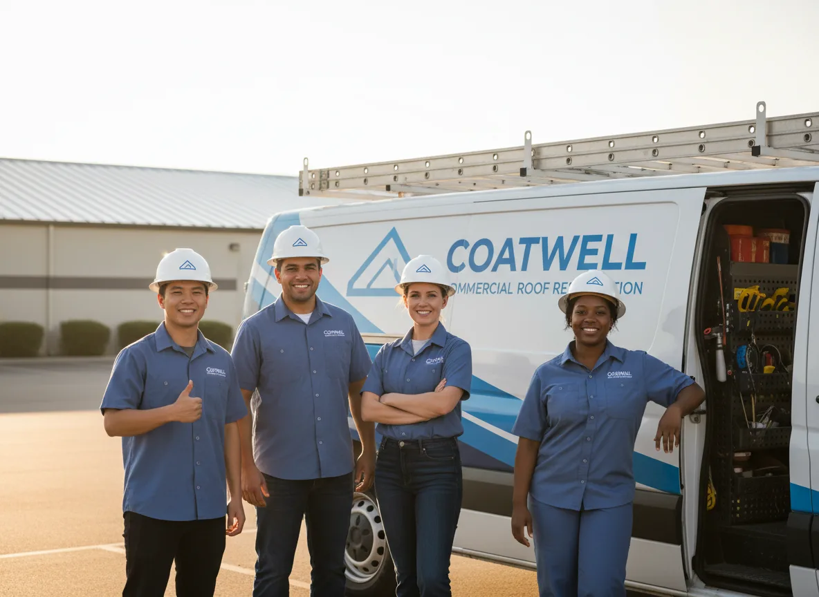 Commercial roof coating company in Kent, NY